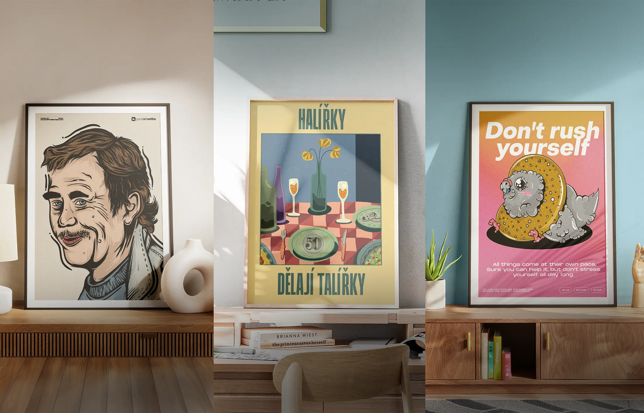 kresba a ilustrace od mistru